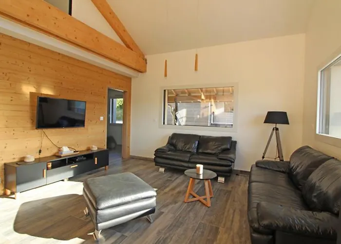 A Avec Cheminee Et Garage - Fr-1-589-385 Prázdninový dům